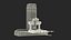 Smart Gas Pumping Robot Blue Housing Rigged for Cinema 4D