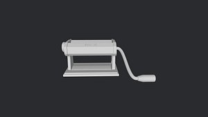 Dollhouse miniature pasta machine model ready to print 3D
