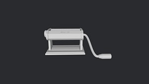 Dollhouse miniature pasta machine model ready to print