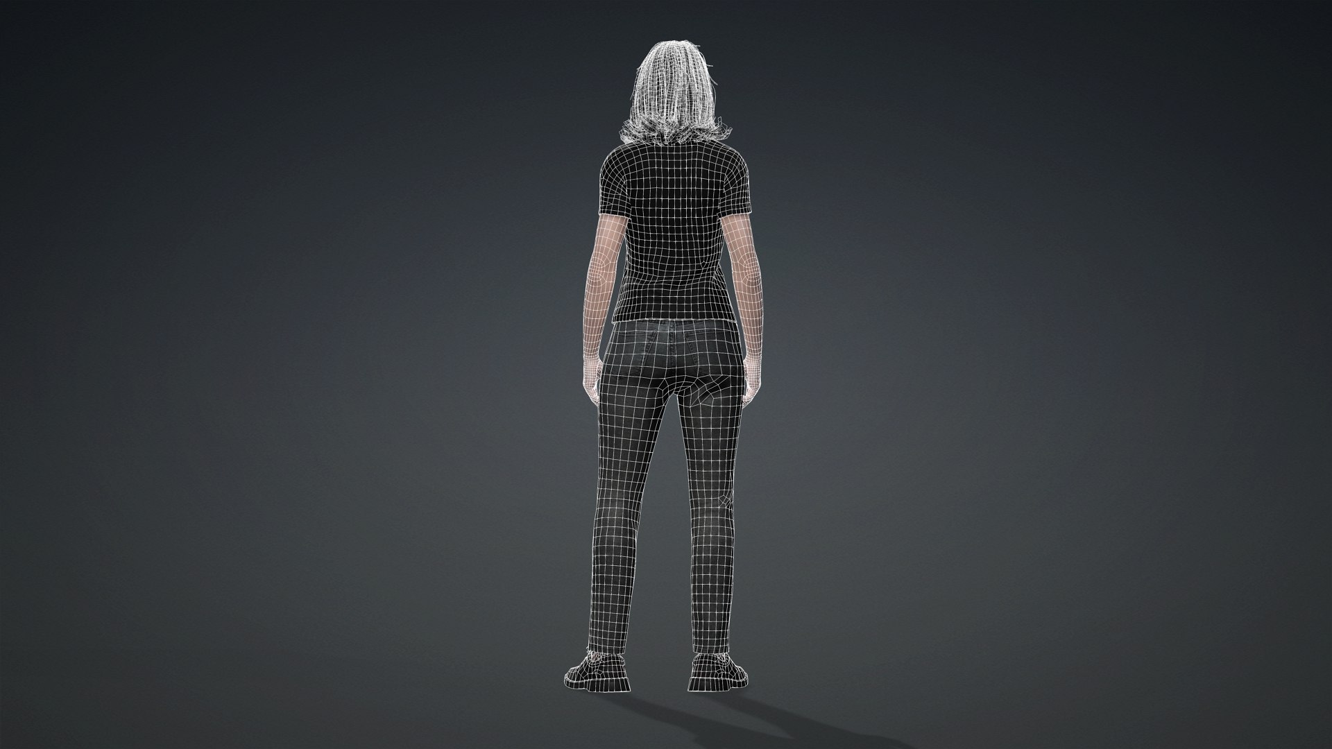 Realistic Beautiful Female Animation Character 3D - TurboSquid 2615230