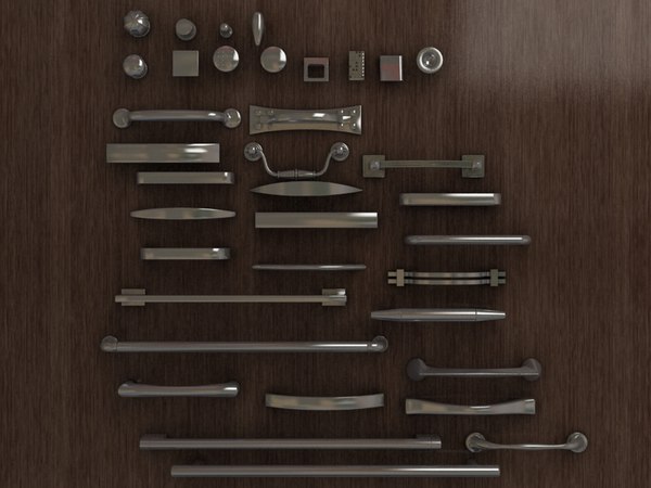 3d model furniture handle