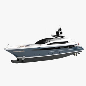 Heesen Irisha Luxury Yacht Dynamic Simulation model