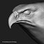 Stone Eagle Sculpture