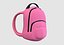 süßer rosa Rucksack