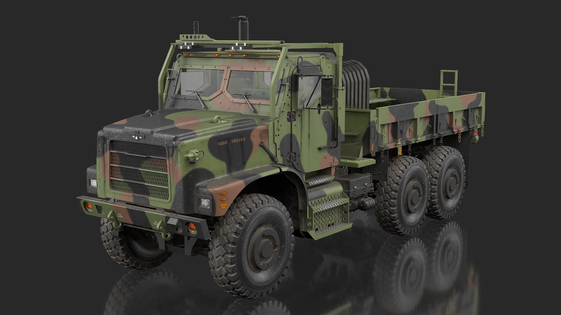military cargo truck oshkosh 3D model https://p.turbosquid.com/ts-thumb/hZ/LNkuy9/4BmLnCbt/militarycargotruckoshkoshmtvrmk23dusty3dsmodel002/jpg/1583254713/1920x1080/fit_q87/573e69cc4cdd6077ee9efb42710b14fd99dcf4e3/militarycargotruckoshkoshmtvrmk23dusty3dsmodel002.jpg