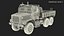 军用货运卡车 OshKosh MTVR MK23 布满灰尘