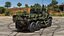 军用货运卡车 OshKosh MTVR MK23 布满灰尘