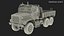 军用货运卡车 OshKosh MTVR MK23 布满灰尘