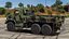 军用货运卡车 OshKosh MTVR MK23 布满灰尘