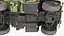 军用货运卡车 OshKosh MTVR MK23 布满灰尘