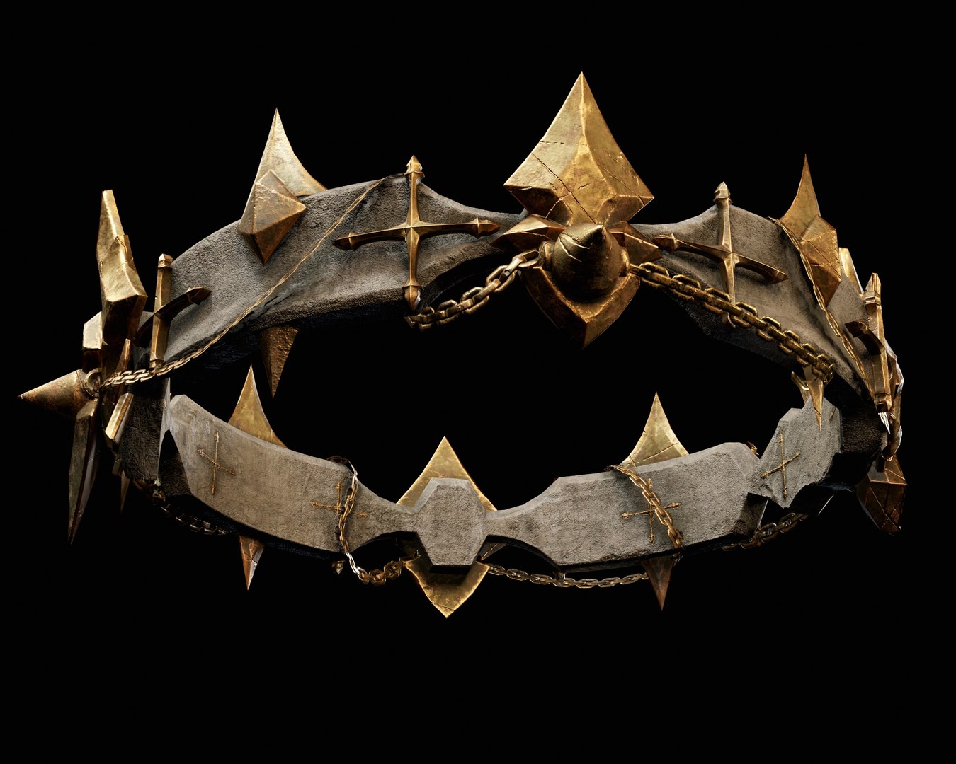 3D model Medieval Dark Crown https://p.turbosquid.com/ts-thumb/hZ/SsVcrW/L7/re_006/jpg/1746618471/1920x1080/fit_q87/bb23c0ac8434f23e6f0b8ebfd3c8ed9b1b9624de/re_006.jpg