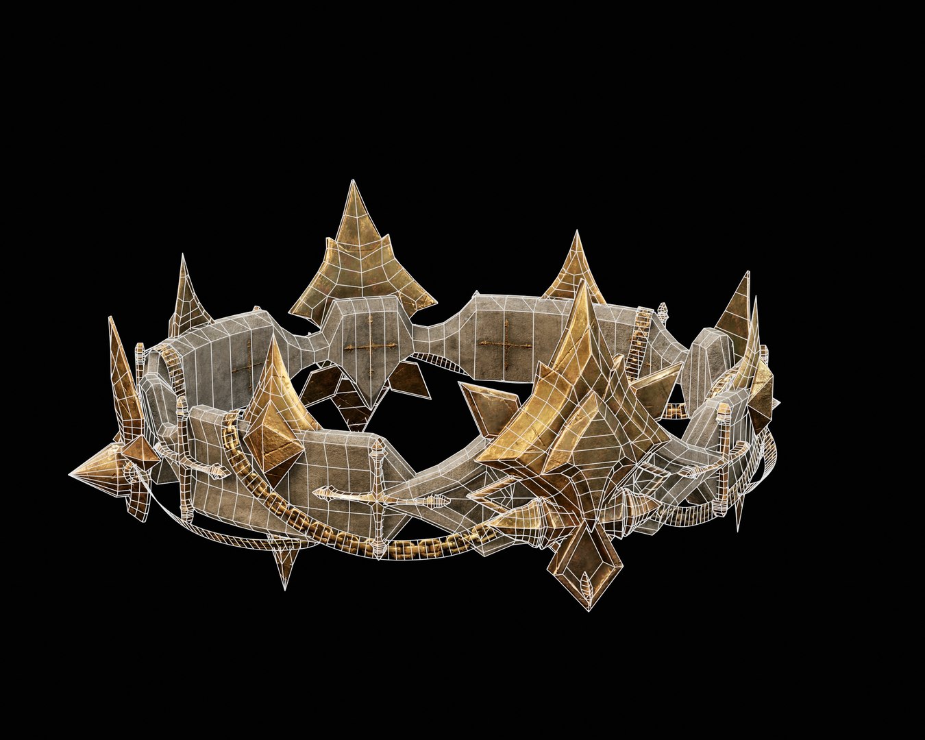 3D model Medieval Dark Crown https://p.turbosquid.com/ts-thumb/hZ/SsVcrW/gA/re_001/jpg/1746618469/1920x1080/fit_q87/92a988002cd9a246ffad1bfc58ce544ec22d4886/re_001.jpg