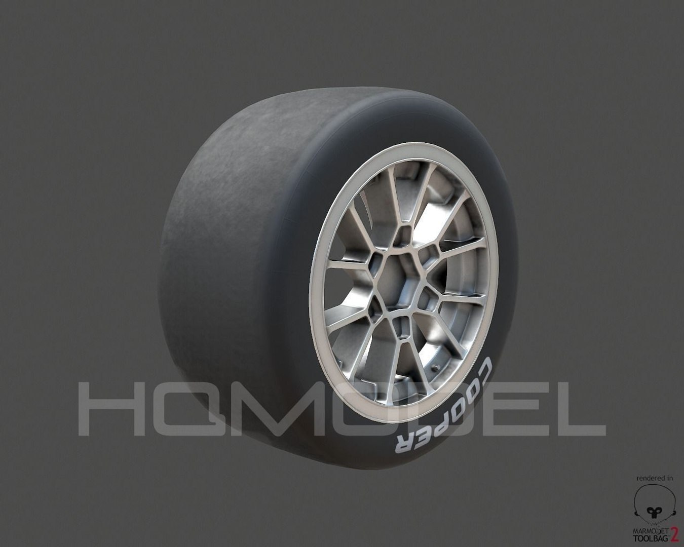 Indy Light Tire Rim 3d Max