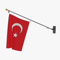 Wall Flag Turkey T2