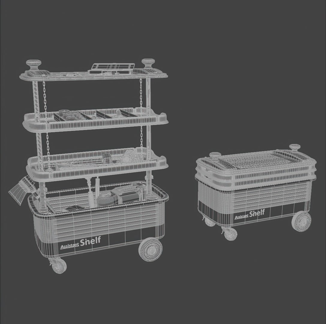 3D Tool Rack - TurboSquid 2131227
