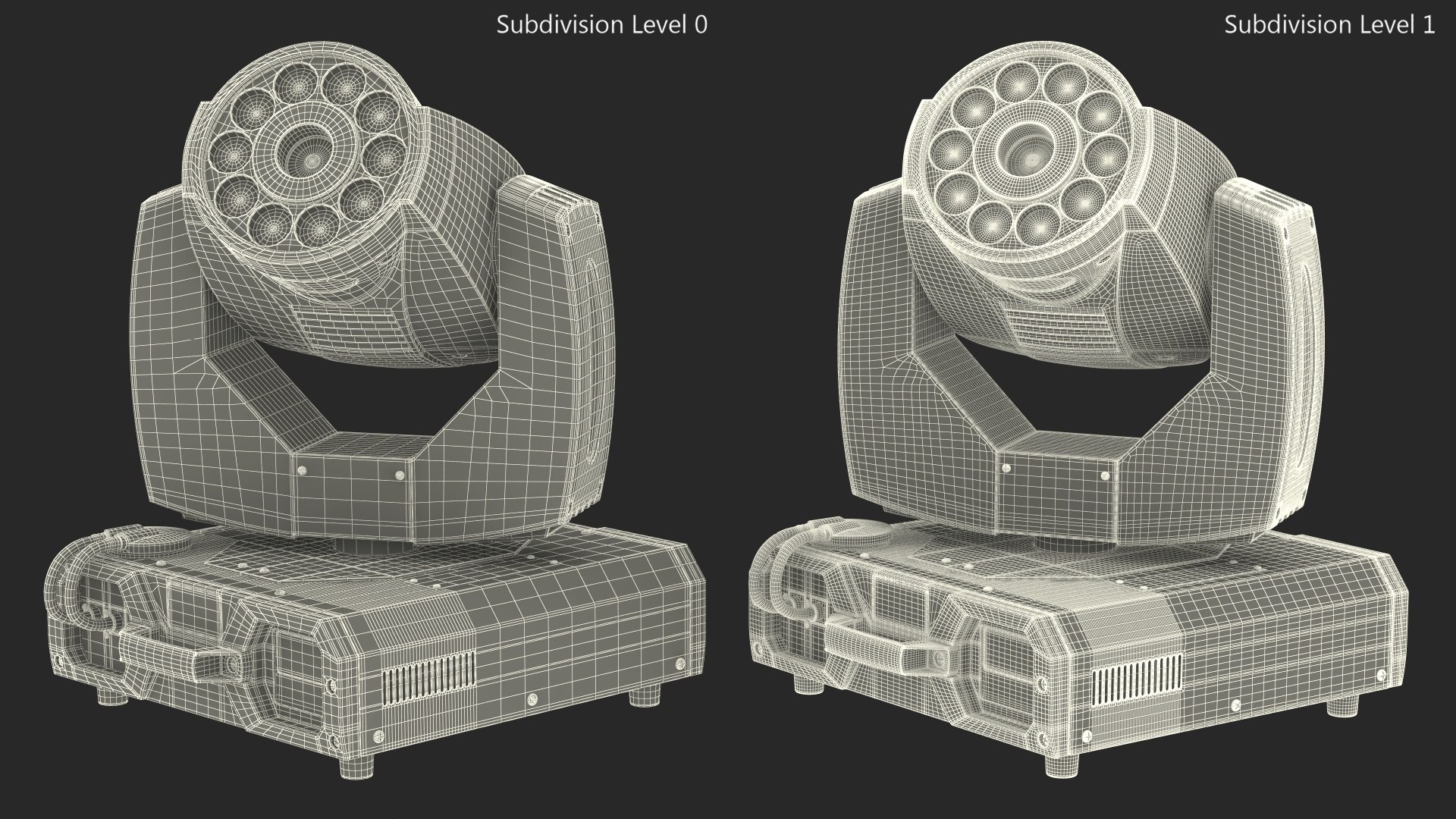 Professional Stage Lighting And Fog Machine 3D Model - TurboSquid 2316252