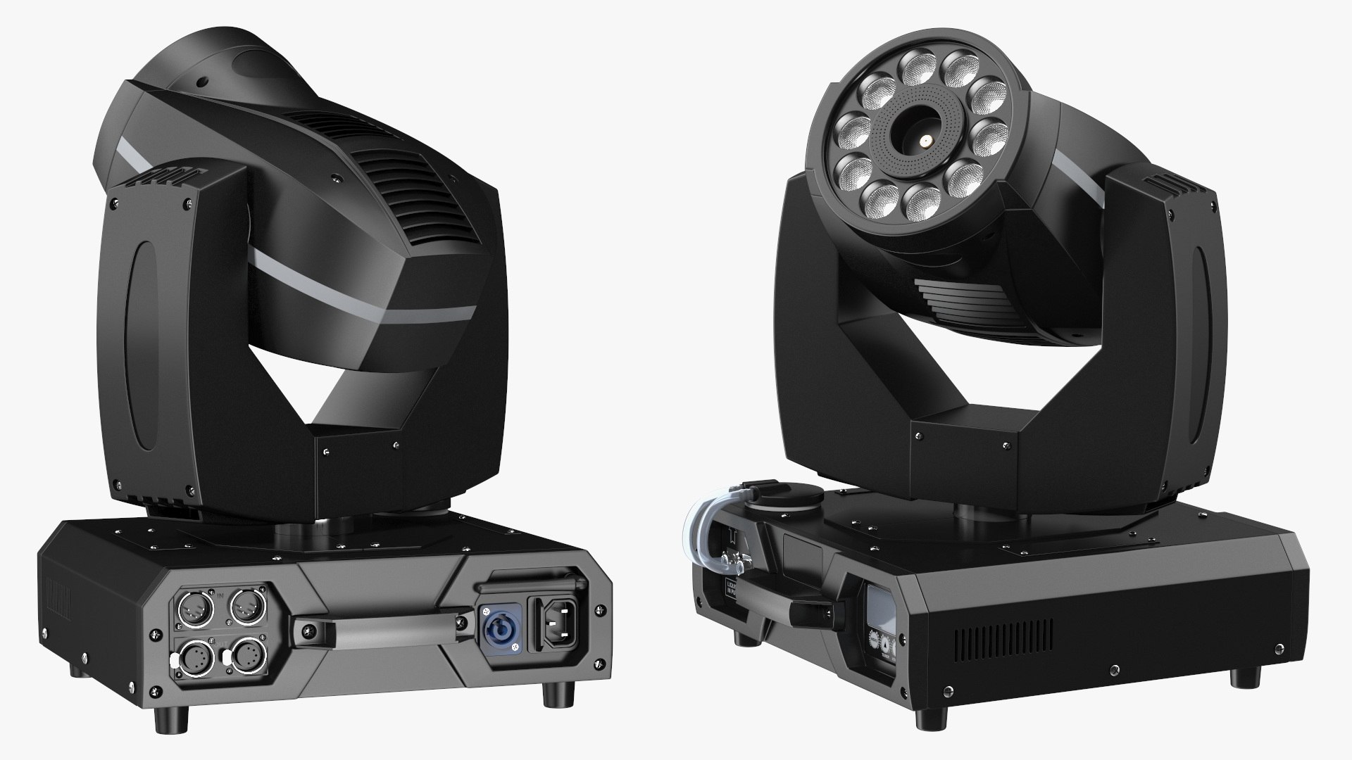 Professional Stage Lighting And Fog Machine 3D Model - TurboSquid 2316252