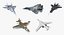 Russian Millitary Airplanes 3D Models Collection 2
