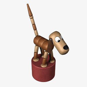 push puppet dog 3d 3ds