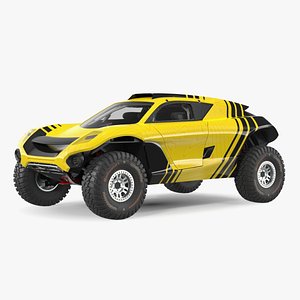 3D Extreme E Car Racing Electric SUV Clean model