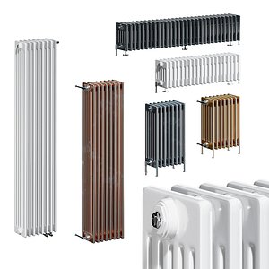 6S Radiator Zehnder Charleston 3D model