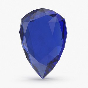 Pear Sapphire