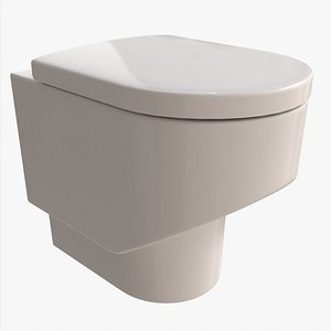 3D model Laufen Sonar Floorstanding WC 02