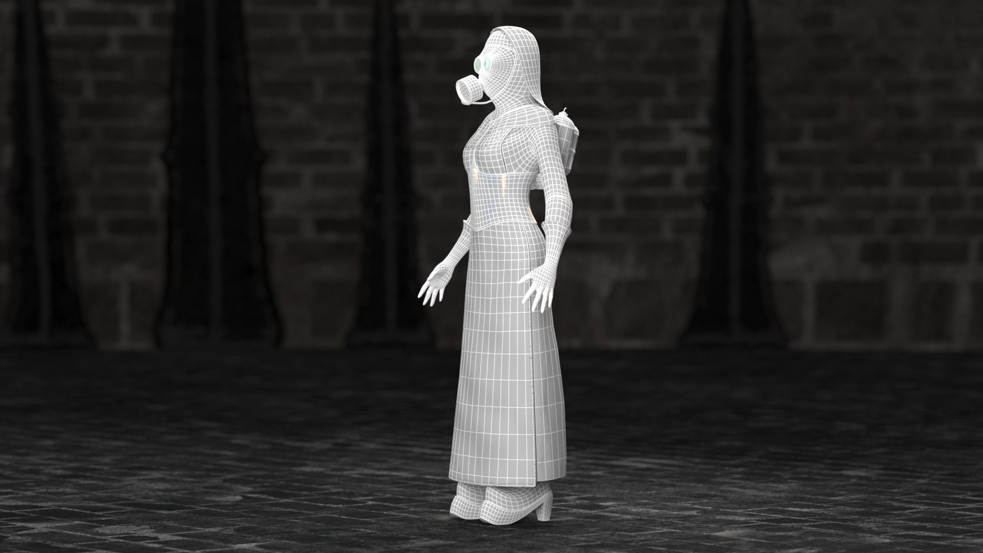 Steampunk Nurse 3D model https://p.turbosquid.com/ts-thumb/hZ/vFCb6c/Ef/wireframe_02/jpg/1624097064/1920x1080/fit_q87/213bfb7f33fc771563411164008751ecc5203fea/wireframe_02.jpg