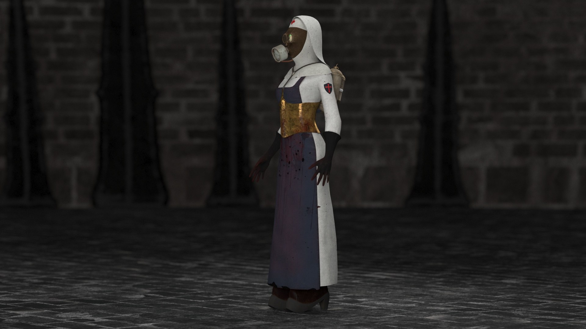 Steampunk Nurse 3D model https://p.turbosquid.com/ts-thumb/hZ/vFCb6c/U0/productshot_02/jpg/1624097025/1920x1080/fit_q87/122752e211db6a90af10ebb101a65bb3a85928d7/productshot_02.jpg