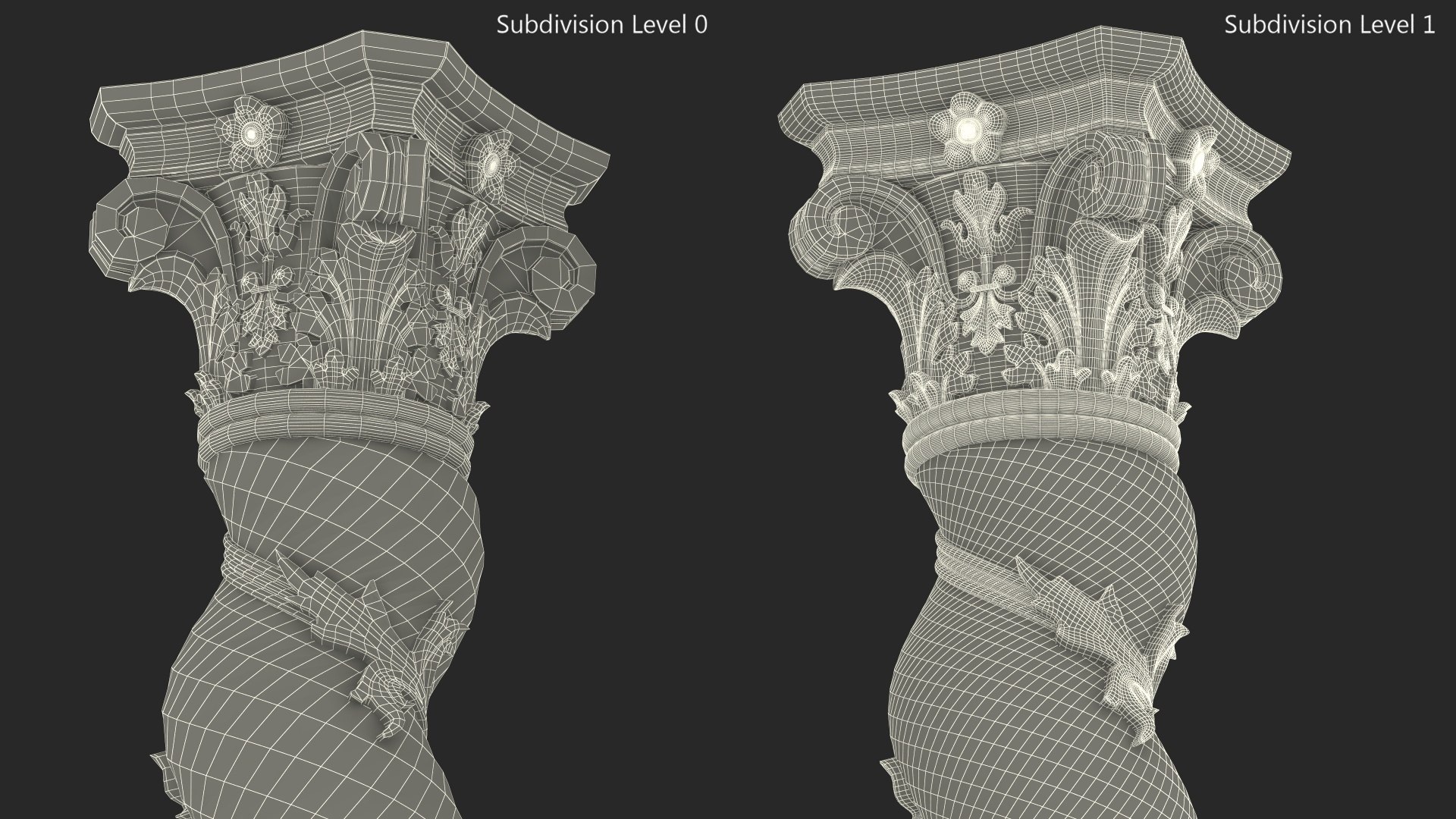3D Baroque Twisted Column model https://p.turbosquid.com/ts-thumb/hZ/xrwn1Y/Vj/baroquetwistedcolumn3dmodel013/jpg/1708716305/1920x1080/fit_q87/88b926b855caf2638809673fa170b0136040d665/baroquetwistedcolumn3dmodel013.jpg