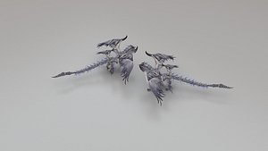 Anime Monster  3D Model  Game Creature 3D model