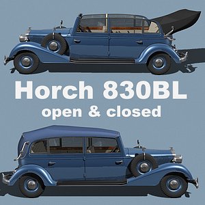 horch 830bl 3ds