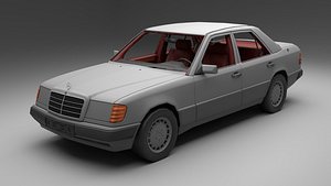 Mercedes Benz W124 3D model
