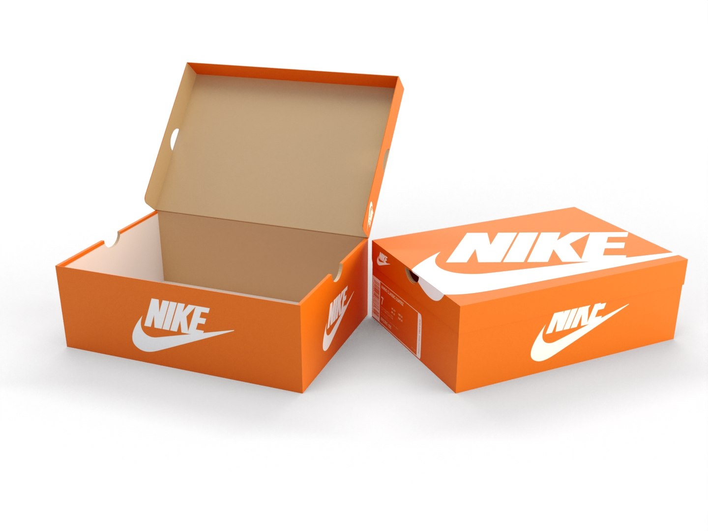 3D Shoe Box Nike Model - TurboSquid 1588419