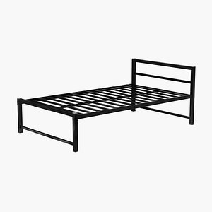 Metal Frame Bed 3D model