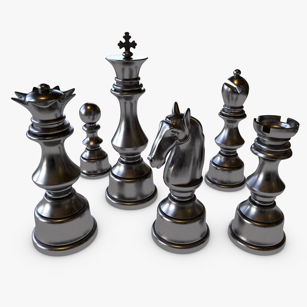 Chess Set 23Dモデル - TurboSquid 1899950
