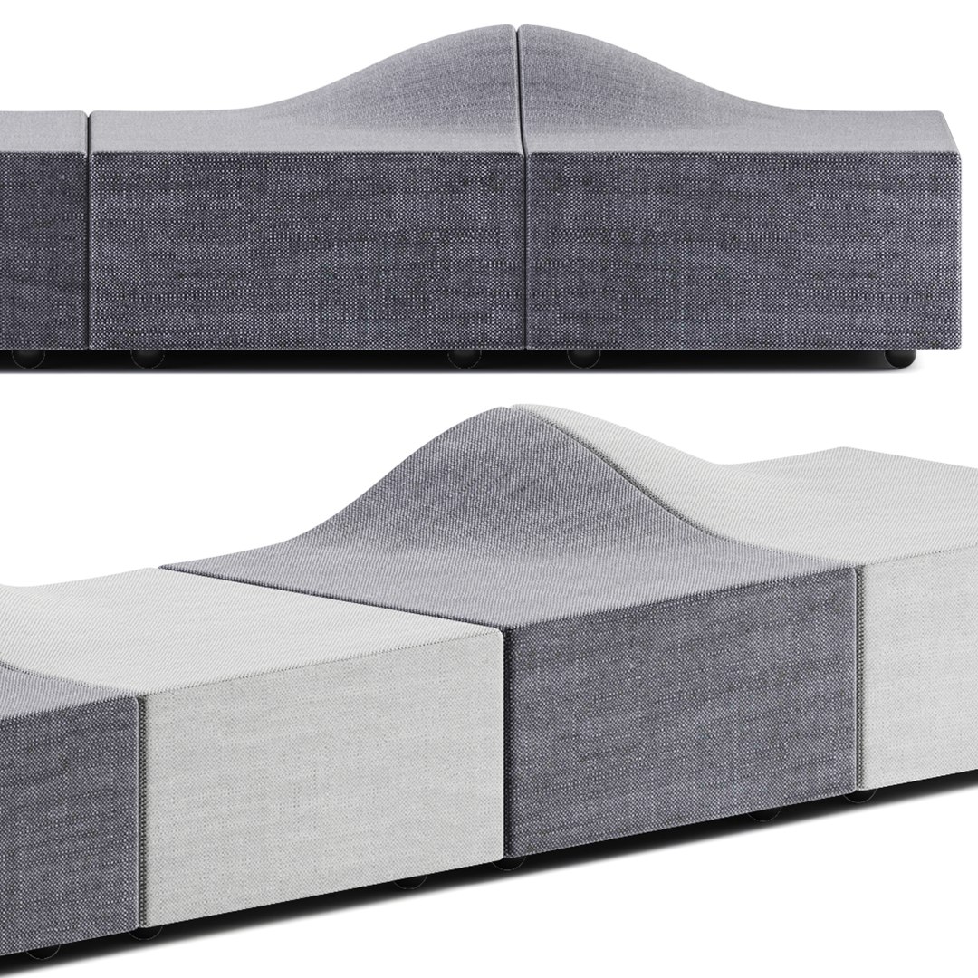 Sofa Onda Collection By Sedex design 3D model - TurboSquid 2051271