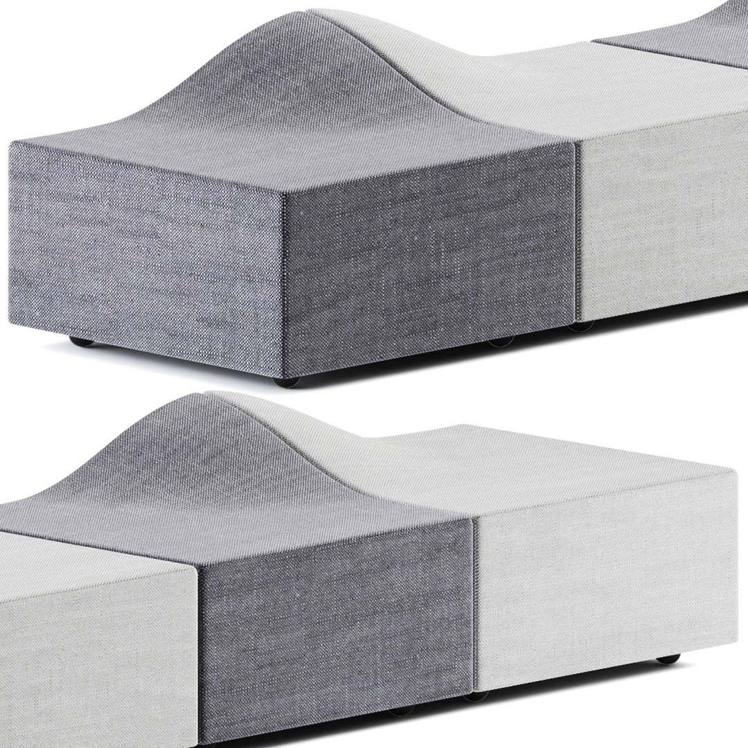Sofa Onda Collection By Sedex design 3D model - TurboSquid 2051271