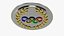 Bouclier Anneaux Jeux Olympiques