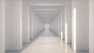 3D model tunnel architectural