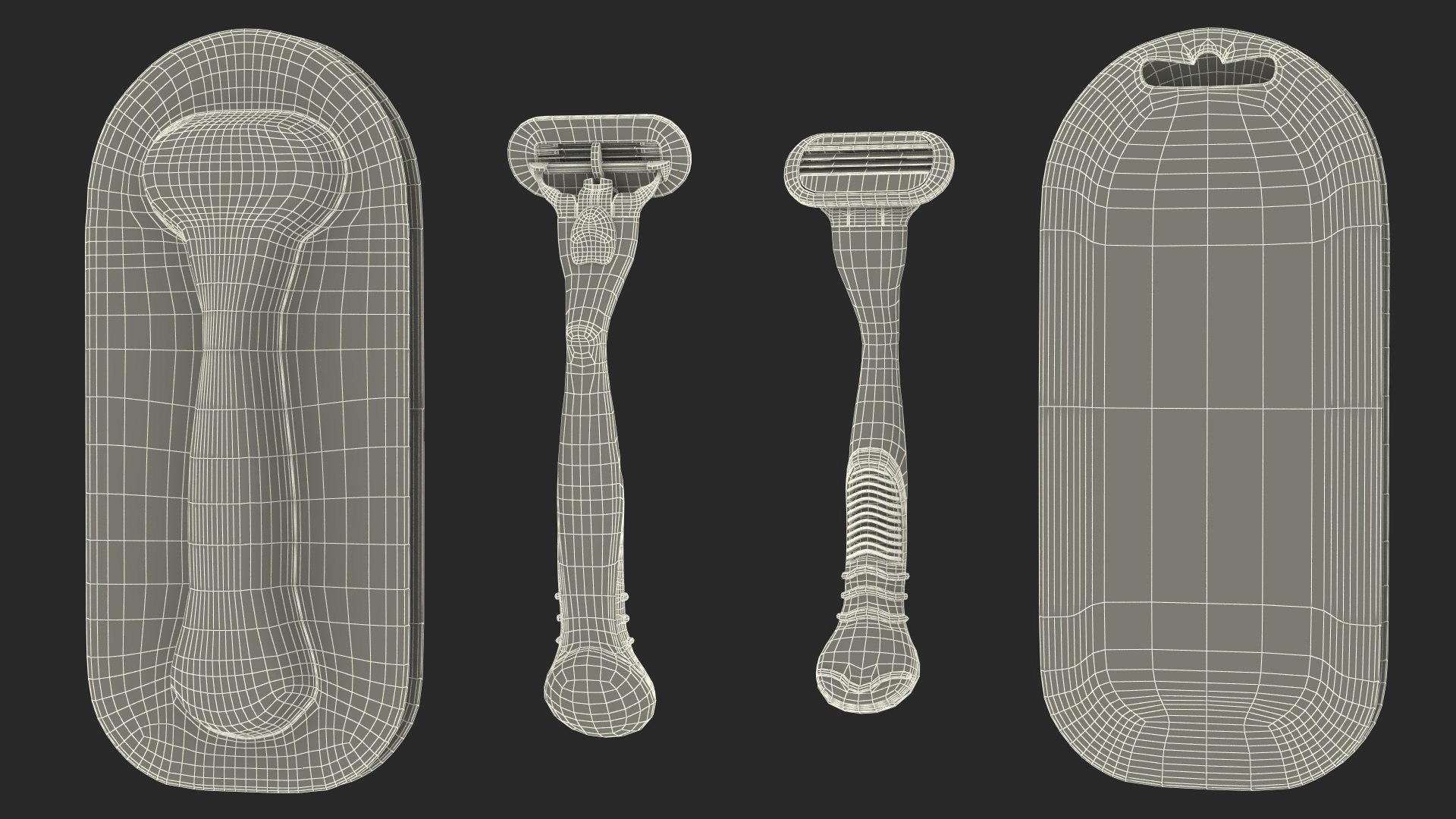 3D Razor Gillette Venus With Package - TurboSquid 2041639
