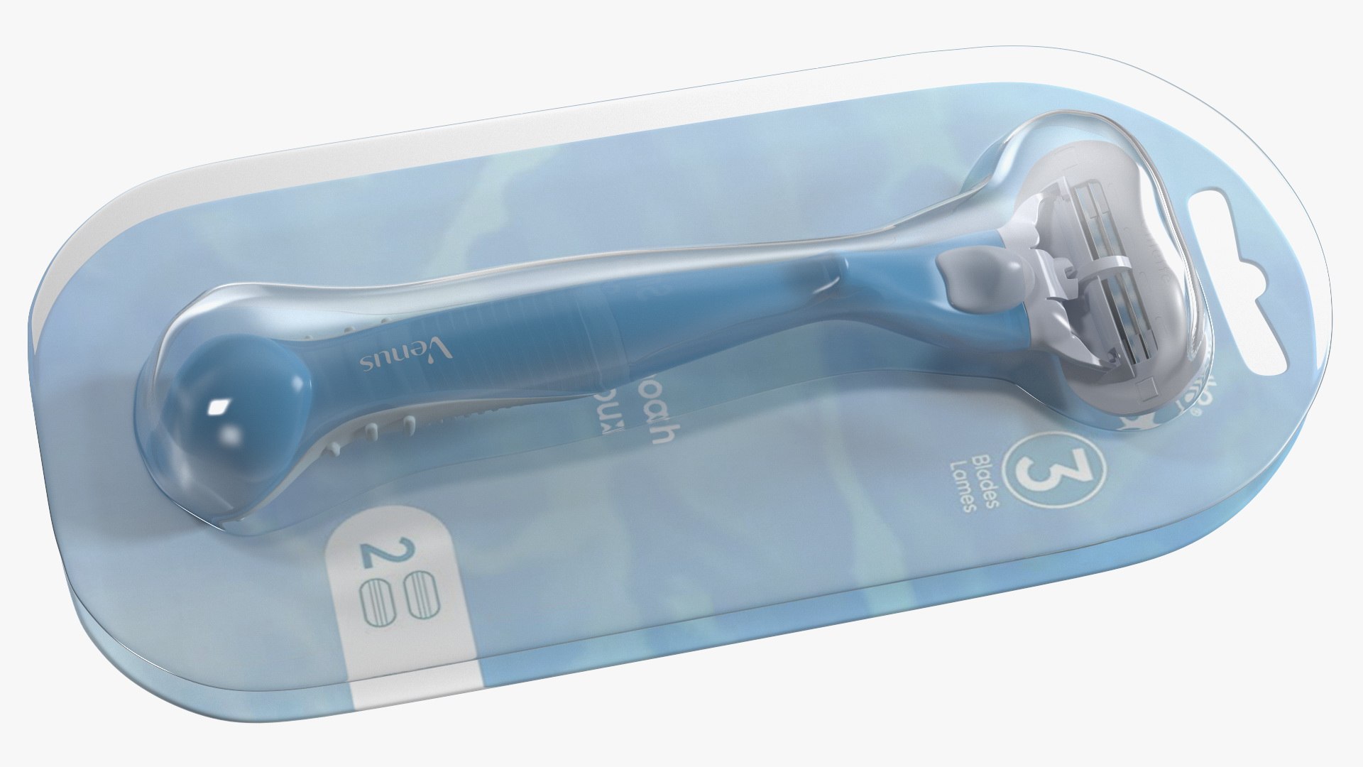 3D Razor Gillette Venus with Package - TurboSquid 2041639