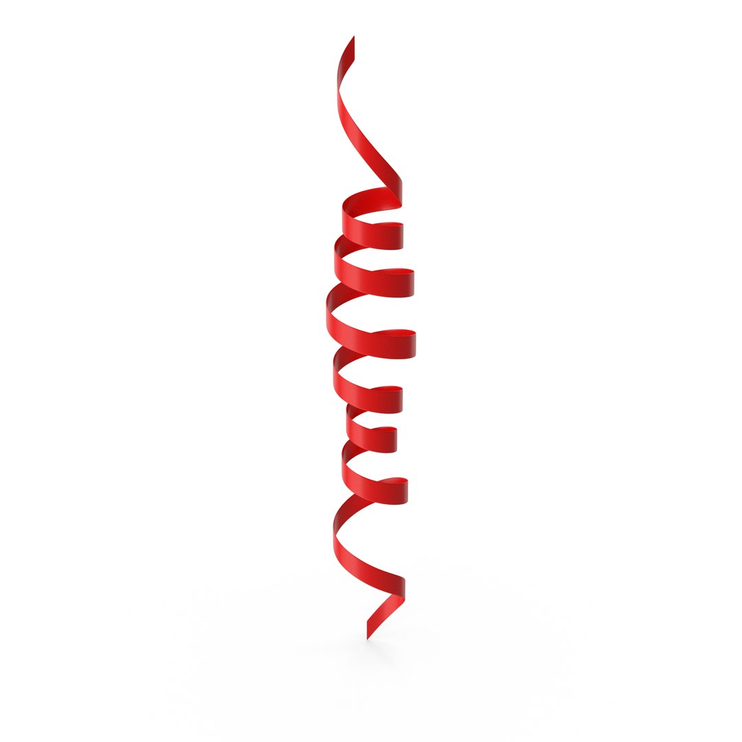 3D Curly Ribbons Collection - TurboSquid 2213437