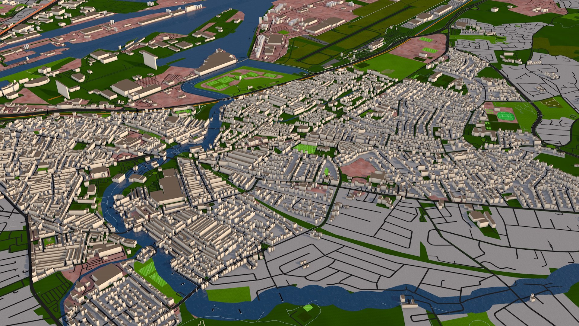 Extra details street city model - TurboSquid 1611741