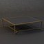 Bloc 4881 Low Coffee Table by Gloster