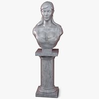 Female Marble Bust