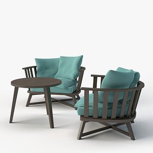 chair table 3d max