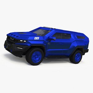 SUV Rezvani Vengeance 2024 Blue Simplified