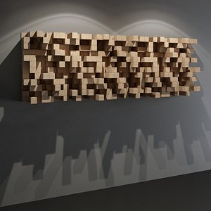 QRD Skyline Diffuser - Acoustic Studio Wall Panel