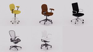 chair seating furniture 3D model